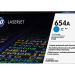 HP 654A Cyan Original LaserJet Toner Cartridge (CF331A)