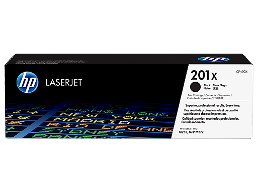 Image Description of "HP 201X High Yield Black Original LaserJet Toner Cartridge (CF400X)".