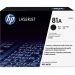 HP 81A  Black Original LaserJet Toner Cartridge  (CF281A)