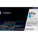 HP 651A Cyan Original LaserJet Toner Cartridge (CE341A)