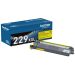  Brother Genuine TN229XXLY Super High Yield Yellow Toner Cartridge